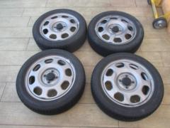 MAZDA フレアクロスオーバー/MS31S純正スチールホイール + YOKOHAMA GEOLANDAR A/T G015(2023年製)