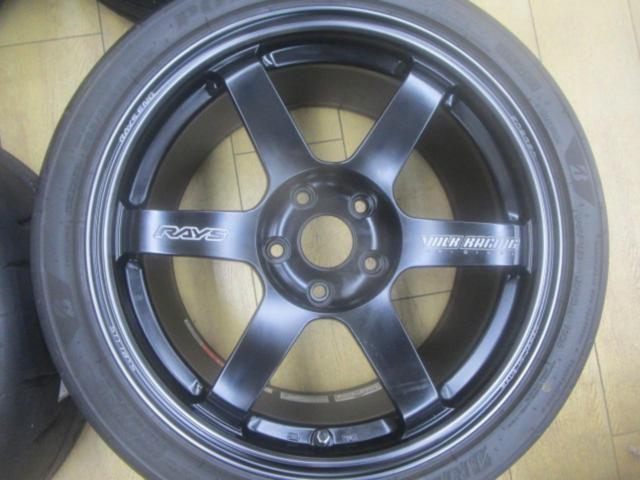 ★FKシビックサイズ♪★ RAYS VOLK RACING TE37 SAGA S-Plus + BRIDGESTONE POTENZA RE-71RZ(2026年製造)