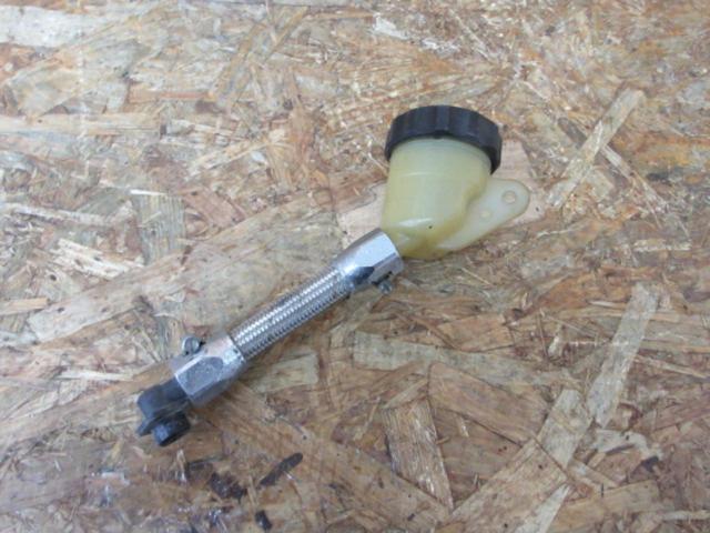 メーカー不明 ブレーキ用ステンメッシュホース+ブレーキタンク