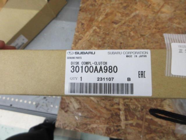 SUBARU(スバル)  WRX STI純正 クラッチセット(クラッチカバー+ディスク)