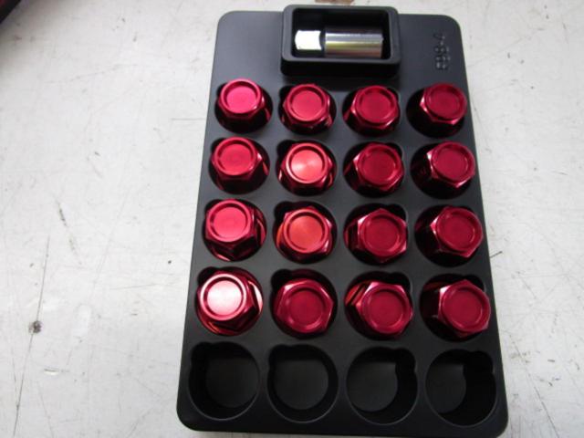 KYO-EI LEGGDURA RACING Duralumin Wheel Lock and Nuts