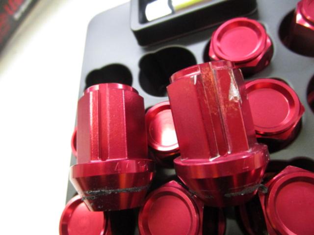 KYO-EI LEGGDURA RACING Duralumin Wheel Lock and Nuts