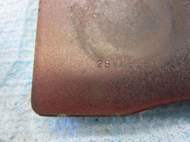 Mitsubishi genuine
Brake pads for Lancer Evolution 10