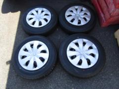 トヨタ 160系プロボックス 純正スチールホイール+DUNLOP SP175L
