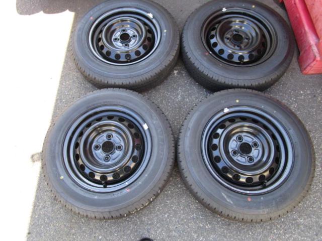 トヨタ 160系プロボックス 純正スチールホイール+DUNLOP SP175L