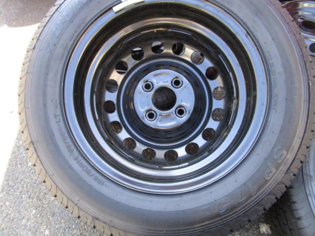 トヨタ 160系プロボックス 純正スチールホイール+DUNLOP SP175L