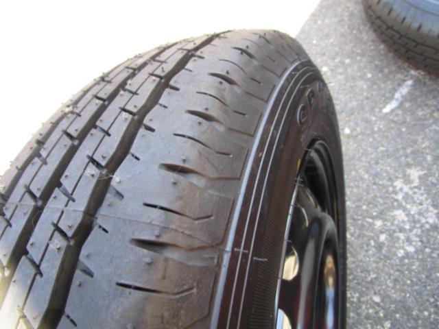 トヨタ 160系プロボックス 純正スチールホイール+DUNLOP SP175L