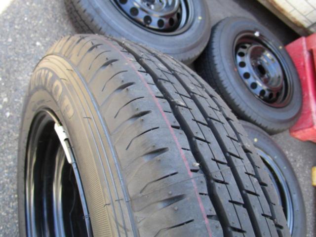 トヨタ 160系プロボックス 純正スチールホイール+DUNLOP SP175L