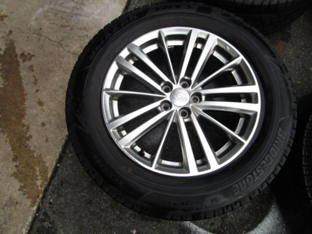 スバル純正 インプレッサスポーツ/GP系 純正ホイール+BRIDGESTONE BLIZZAK VRX3