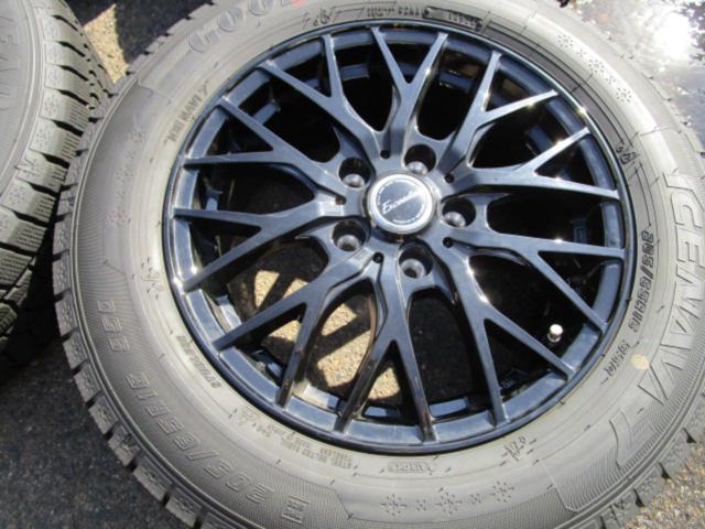 HOT STUFF Exceeder メッシュホイール+GOODYEAR  ICENAVI7