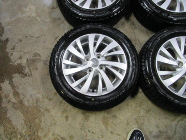 スズキ スペーシア純正14インチホイール+BRIDGESTONE BLIZZAK VRX2