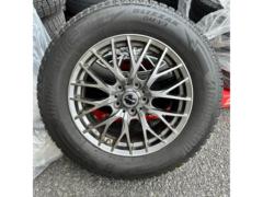 9【HOT STUFF(ホットスタッフ)】Exceeder(エクシーダー) E05Ⅱメッシュホイール+【BRIDGESTONE】BLIZZAK DM-V3