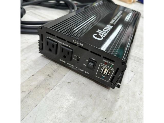 【CELLSTAR】SI-1500/12V インバーター