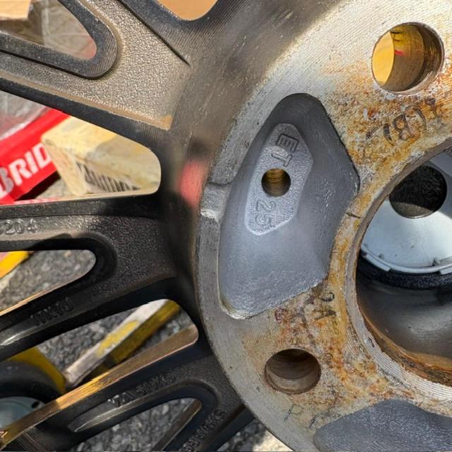 7MARUKA SERVICE MANARAY SPORT EURODESIGN フィンホイール  + BRIDGESTONE(ブリヂストン) BLIZZAK VRX3