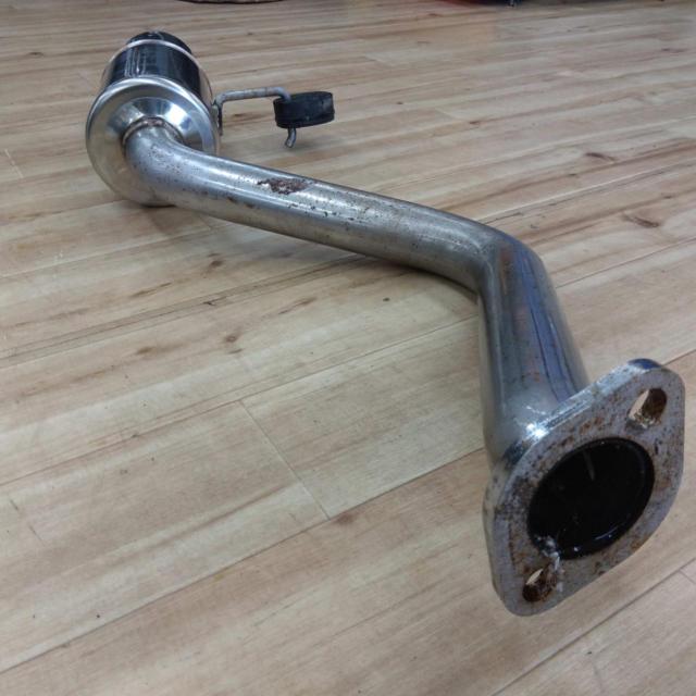 【ミラ/L700】メーカー不明 砲弾型マフラー ※リアピースのみ