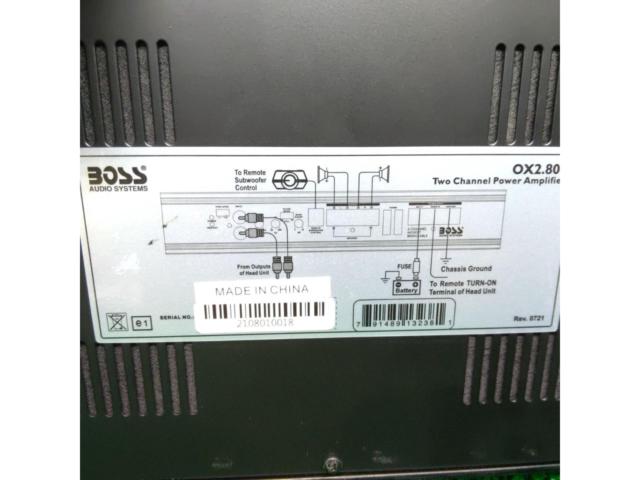 【BOSS】OX2.800 モノブロックパワーアンプ