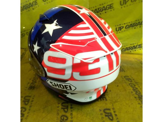 【未使用】SHOEI Z-8 MARQUEZ AMR SP1(AMERICAN-SPIRIT)