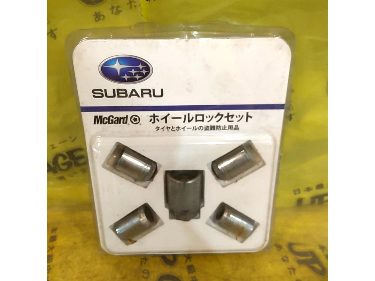Subaru genuine
McGard made wheel lock nut