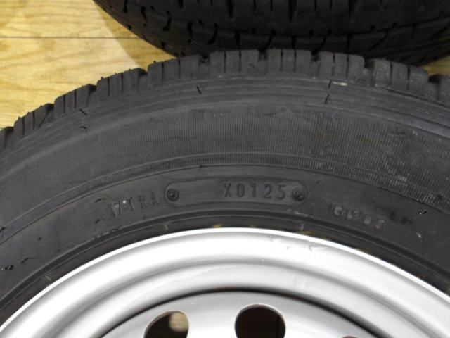 ダイハツ純正(DAIHATSU)  ハイゼット純正スチールホイール  + DUNLOP(ダンロップ) DUNLOP ENASAVE VAN01 145/80R12