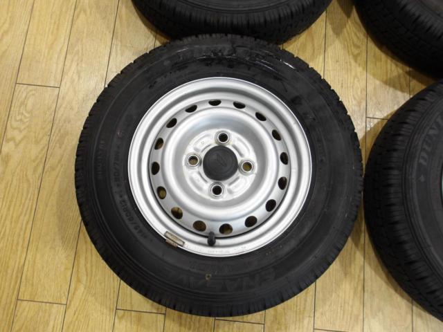 ダイハツ純正(DAIHATSU)  ハイゼット純正スチールホイール  + DUNLOP(ダンロップ) DUNLOP ENASAVE VAN01 145/80R12
