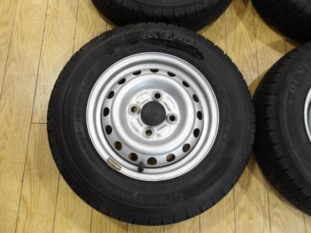 ダイハツ純正(DAIHATSU)  ハイゼット純正スチールホイール  + DUNLOP(ダンロップ) DUNLOP ENASAVE VAN01 145/80R12