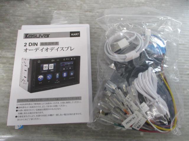 KASUVAR(カスバー) KAR7D 7インチ 2DINオーディオプレイヤー