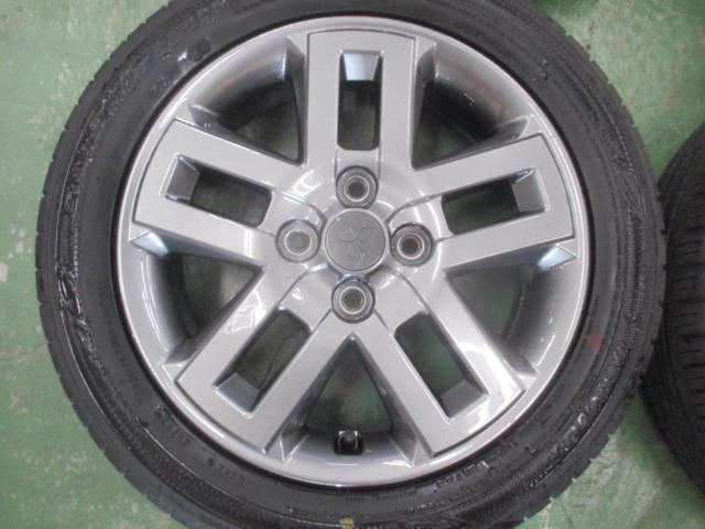 三菱純正 デリカミニ 純正ホイール + DUNLOP ENASAVE EC300+
