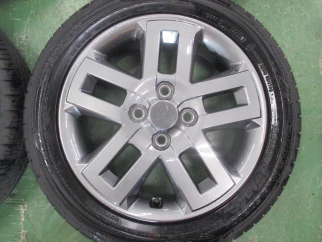 三菱純正 デリカミニ 純正ホイール + DUNLOP ENASAVE EC300+