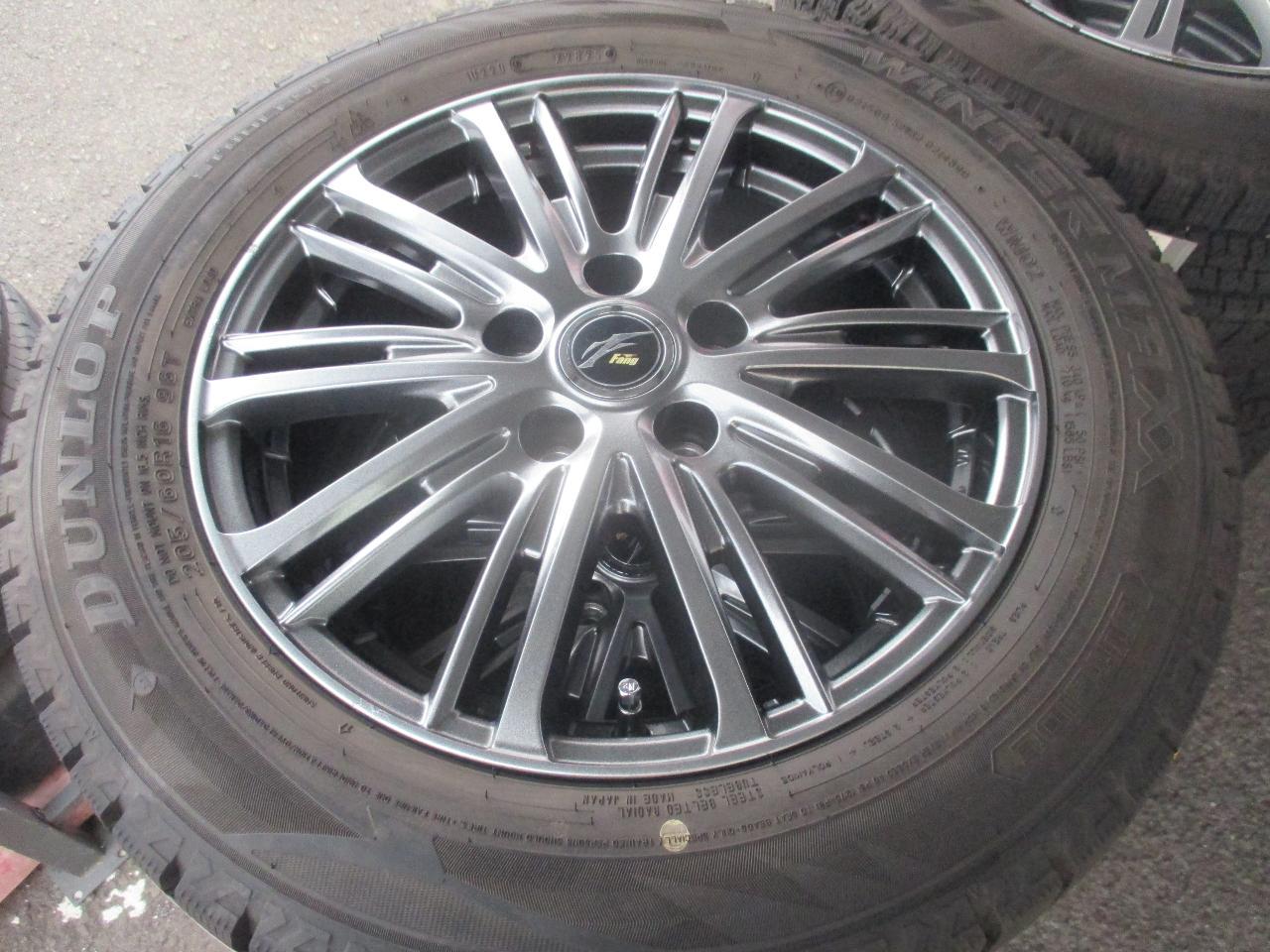 Fangスポークホイール + DUNLOP(ダンロップ)WINTERMAXX WM02 2025年製造