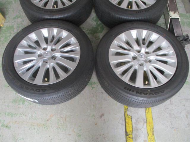 トヨタ純正 20系/アルファード･ヴェルファィア 純正ホイール + YOKOHAMA ADVAN dB V552 235/50R18  2024年製造