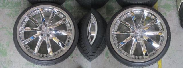 FLEDERMAUS(フレーダーマウス)CUERVO(クエルボ) 10 (5HOLE) + GOODYEAR EAGLE LS EXE 2024年製造