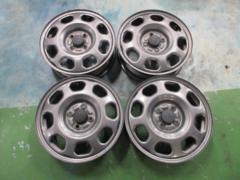 【SUZUKI】 MR31S/ハスラー 純正スチールホイール グレー 4本セット