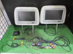 【メーカー不明】ヘッドレストモニター 2コセット