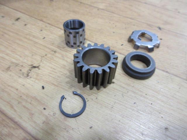 【minimoto】12Vカブスーパークラッチキット 遠心クラッチ仕様の本体&ドリブンギヤセット