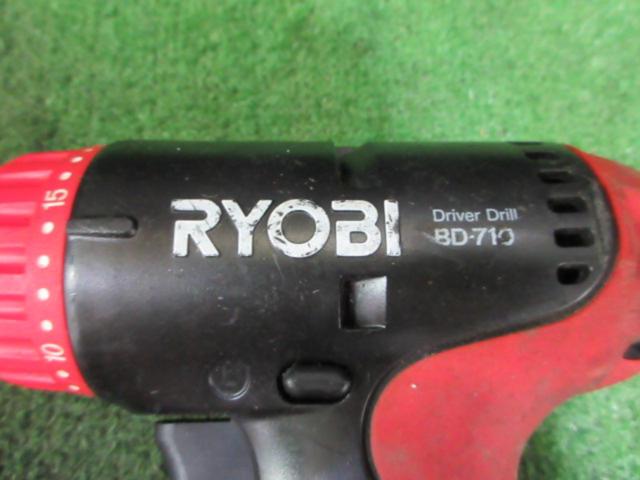 【RYOBI】充電式ドライバードリル 「BD-710」