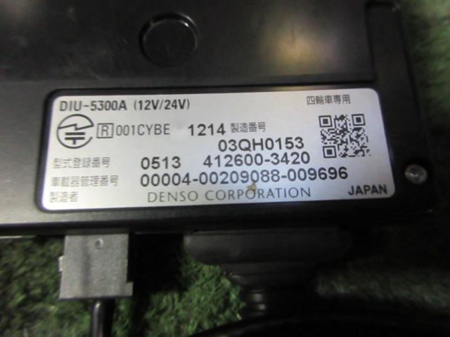 【DENSO】DIU-5300A アンテナ分離型 ETC