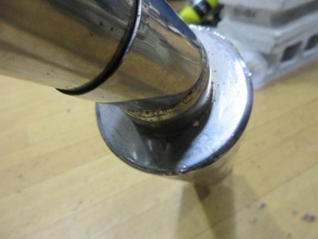 【メーカー不明】エイプ50 ステンマフラー ※ステー無