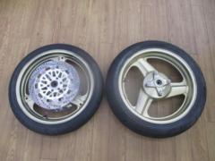 【CB400SF/NC31】 HONDA 純正ホイール 前後セット