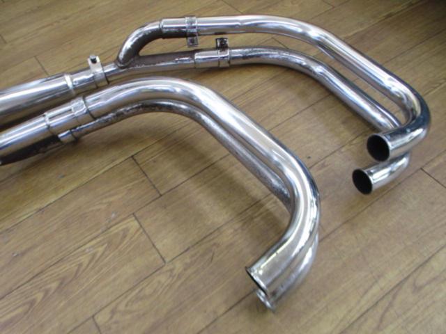 ワケアリ【Z400FX/年式不明】JAMA ENGINEERING メガホンマフラー