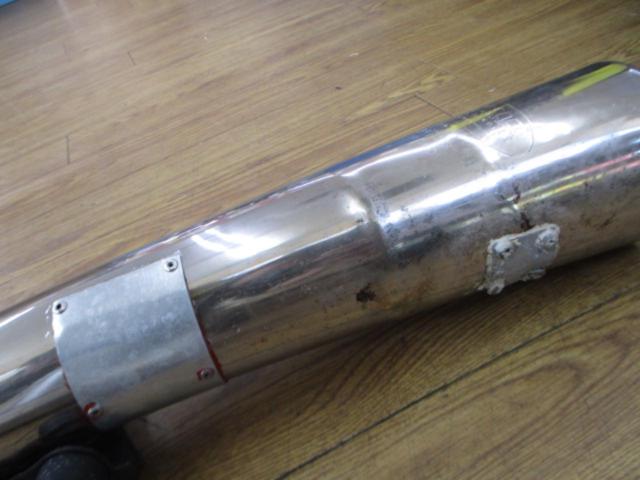 ワケアリ【Z400FX/年式不明】JAMA ENGINEERING メガホンマフラー