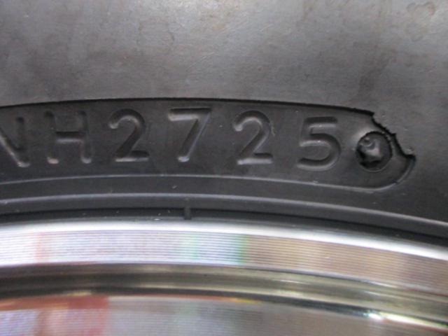 ★バランス調整済み/未使用タイヤ付き★HONDA バモス 純正ホイール+BRIDGESTONE W300(2025年製造)