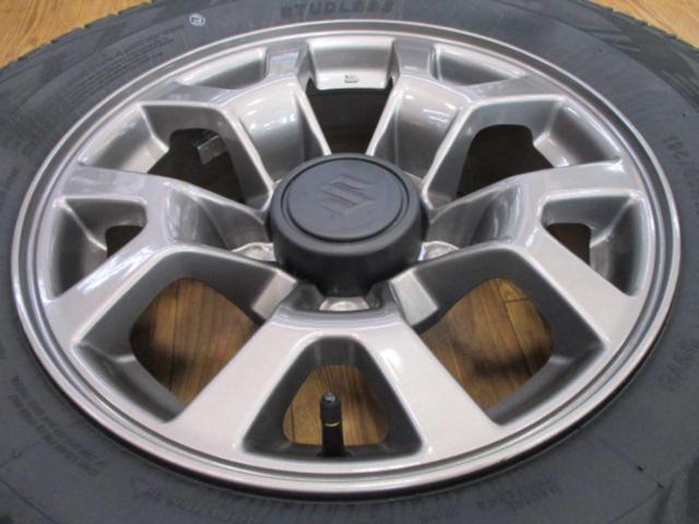 ★バランス調整済み/新品タイヤ付き★ジムニーシエラ/JB74W 純正ホイール+YOKOHAMA iceGUARD SUV G075(2026年製造)
