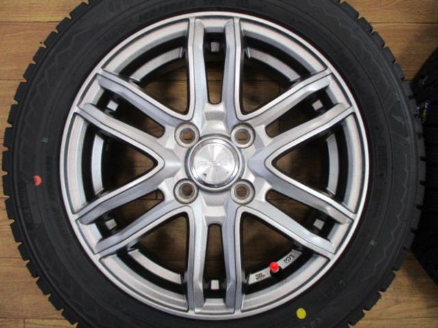 ★バランス調整済み/新品タイヤ付き★SG-E BRANDLE G61+GOODYEAR ICENAVI8(2026年製造)