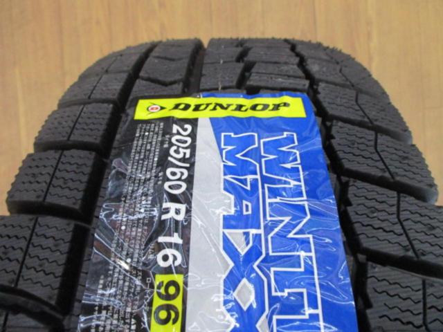 ★バランス調整済み/新品タイヤ付き★ステップワゴンスパーダ/RP3 前期 純正ホイール+DUNLOP WINTERMAXX WM02(2025年製造)