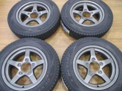 ★バランス調整済み/新品タイヤ付き★MANARAY SPORT Off Performer RT-5N+DUNLOP WINTERMAXX SJ8+(2026年製造)