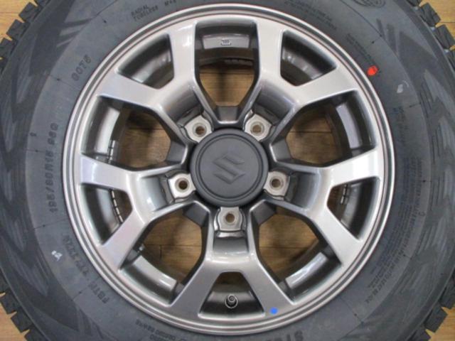 ★バランス調整済み/新品タイヤ付き★ ジムニーノマド/JC74W 純正ホイール+YOKOHAMA iceGUARD SUV G075(2026年製造)