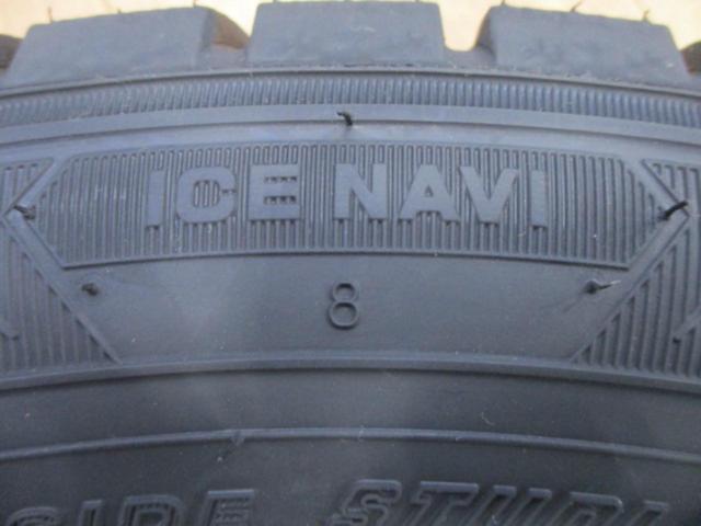 ★バランス調整済み/新品タイヤ付き★TOPY TK-01+GOODYEAR ICENAVI8(2026年製造)