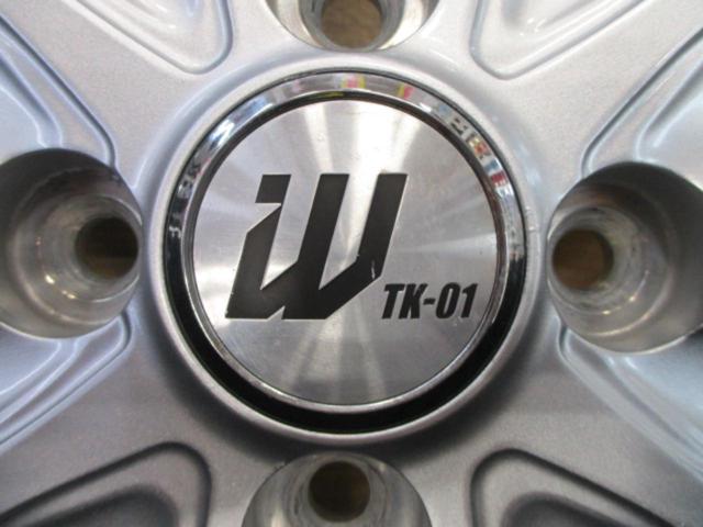 ★バランス調整済み/新品タイヤ付き★TOPY TK-01+GOODYEAR ICENAVI8(2026年製造)