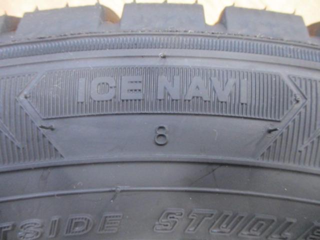 ★バランス調整済み/新品タイヤ付き★JOKER STRAIGHT+GOODYEAR ICENAVI8(2026年製造)