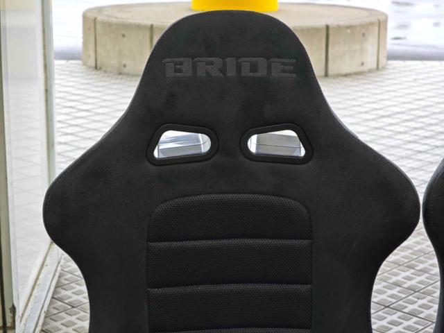 ☆2脚セット!!【BRIDE/ブリッド】EUROSTER II チャコールグレーバックスキン